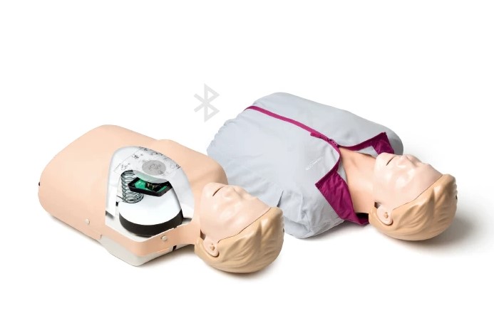 Little Anne QCPR Adult CPR Phantom cu aplicație - Imagine 2